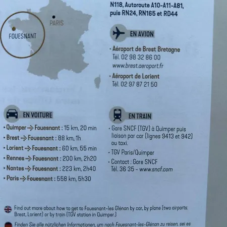 Apartamento Au Pied Du Gr 34 Fouesnant